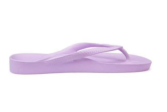 Lilac Arch Support Thongs - Buderim Foot & Ankle